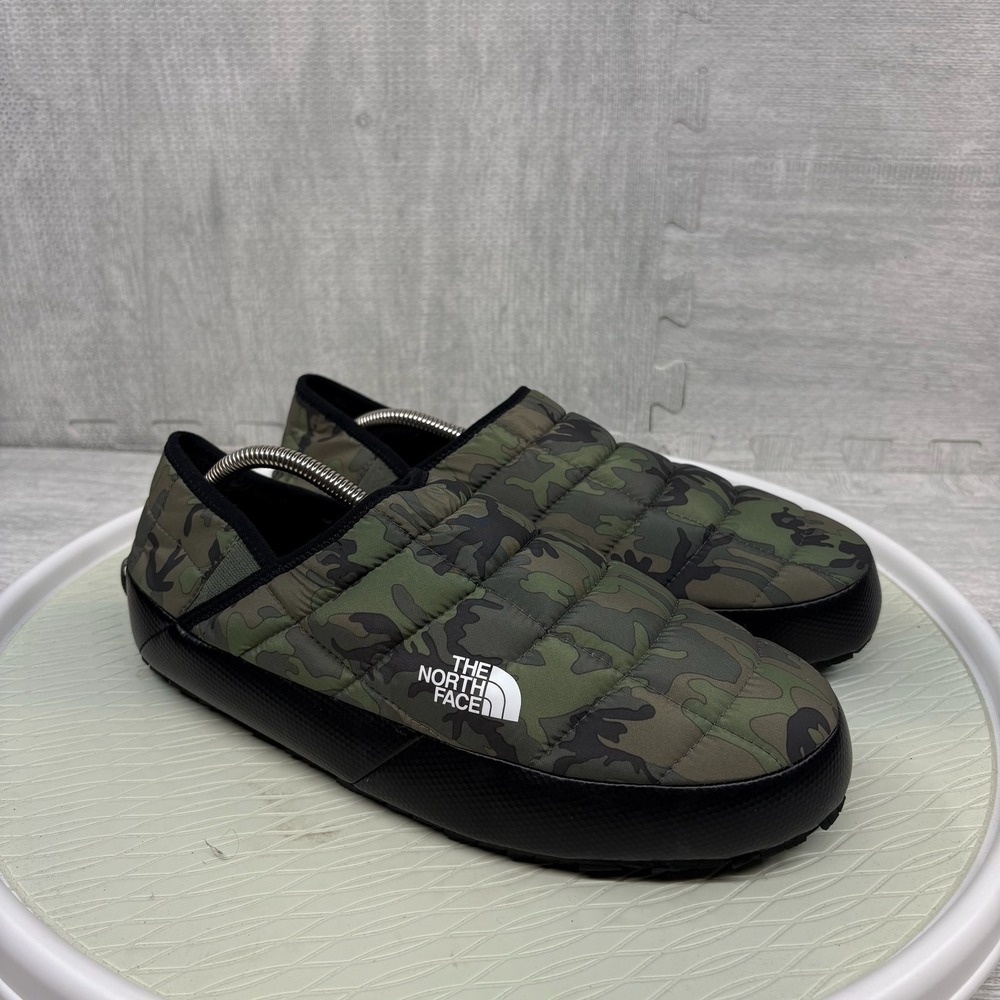 The North Face ThermoBall Traction Mule V Camo Mens 11 Slippers NF0A3UZN - Picture 3 of 6